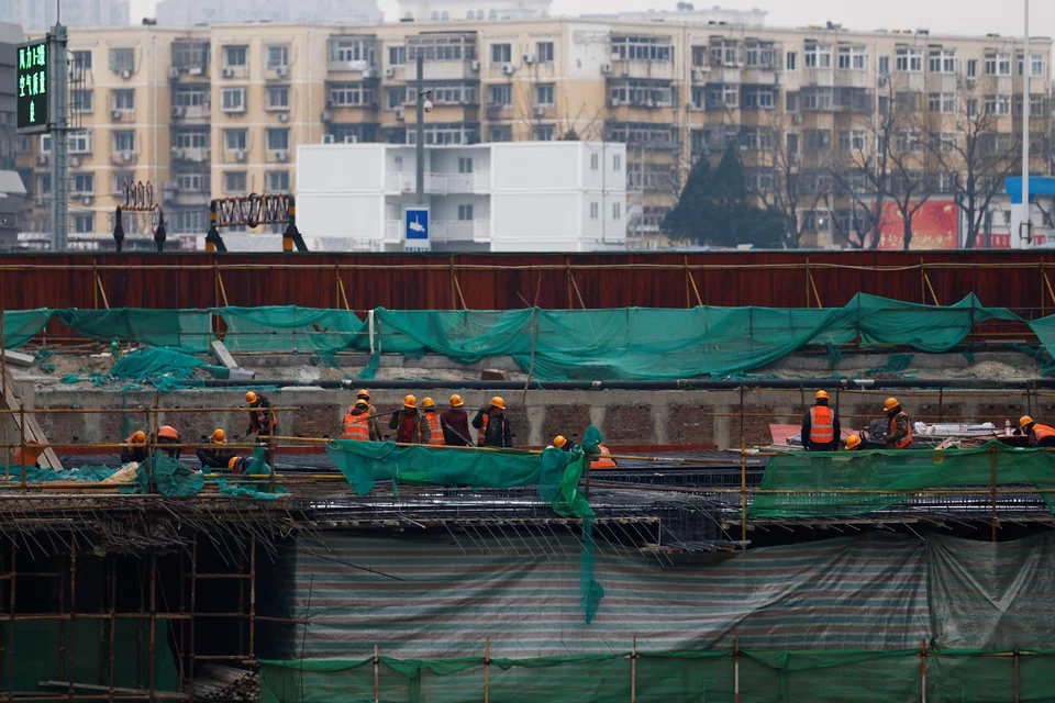 China has been stepping up spending on infrastructure projects to prop up economic growth. 
