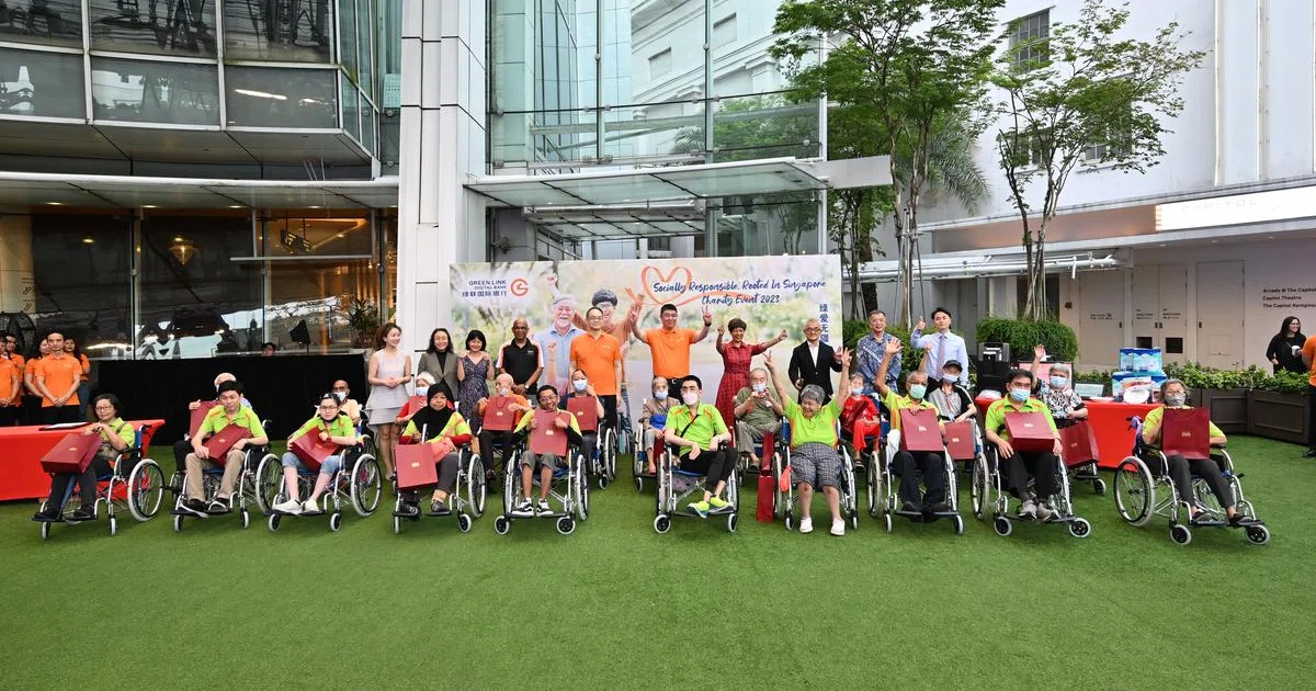 Green Link Digital Bank donates S$150,000 to SPD - The Business Times