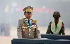 Myanmar's junta chief Senior General Min Aung Hlaing has won approval to extend a state of emergency for six more months, state media reported.