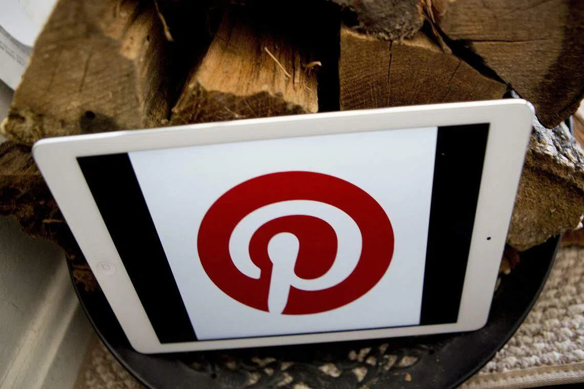 Pinterest shares fell more than 14 per cent in extended trading.