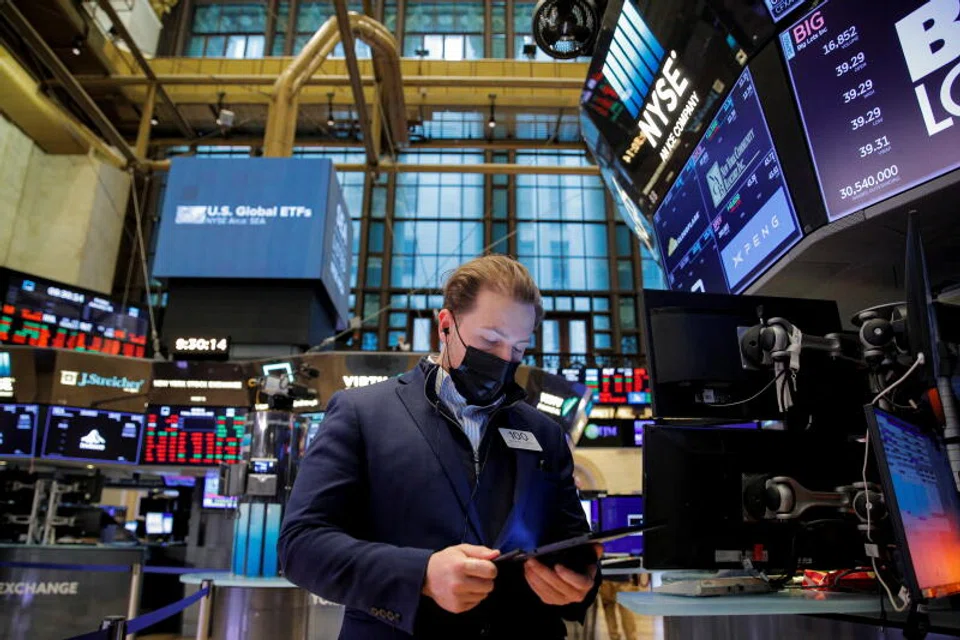 The Dow Jones Industrial Average has fallen 241.7 points, or 0.81 per cent, at the open to 29,685.27.