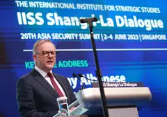In the keynote address at the Shangri-La Dialogue defence summit in Singapore, Australian Prime Minister Anthony Albanese said the future of the Asia-Pacific region was yet to be decided, and it was harmful to assume that a regional war was “inevitable.”