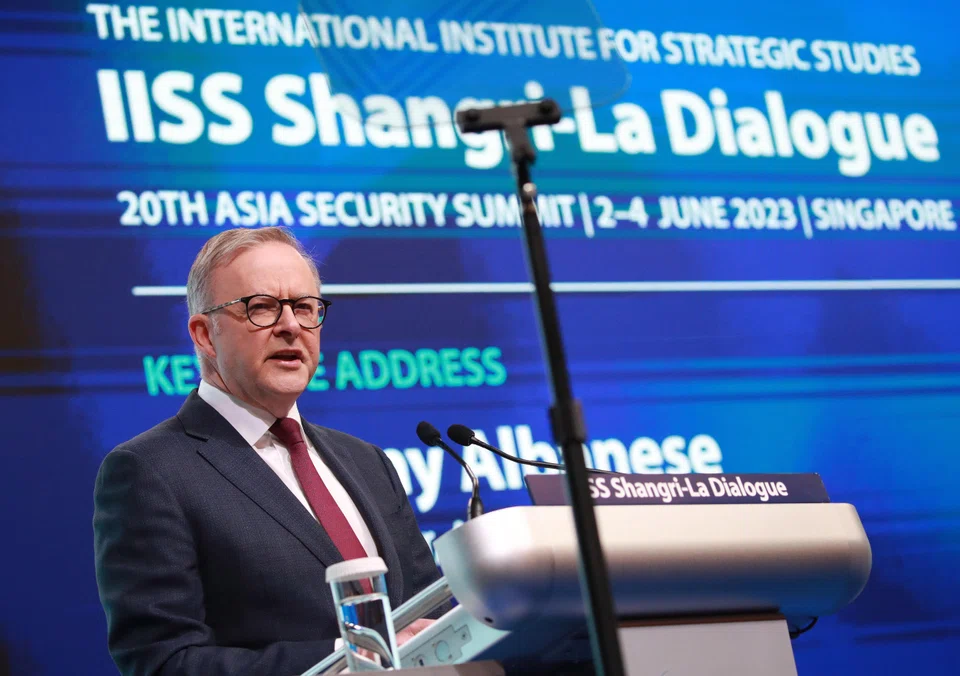 In the keynote address at the Shangri-La Dialogue defence summit in Singapore, Australian Prime Minister Anthony Albanese said the future of the Asia-Pacific region was yet to be decided, and it was harmful to assume that a regional war was “inevitable.”
