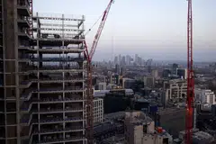 UK homebuilding was the best performer last month, while civil engineering fell for a third month. 