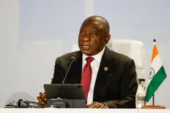 South African President Cyril Ramaphosa, currently hosting a summit of Brics leaders, announces on Thursday (Aug 24) that new candidates will be admitted as members on Jan 1, 2024.