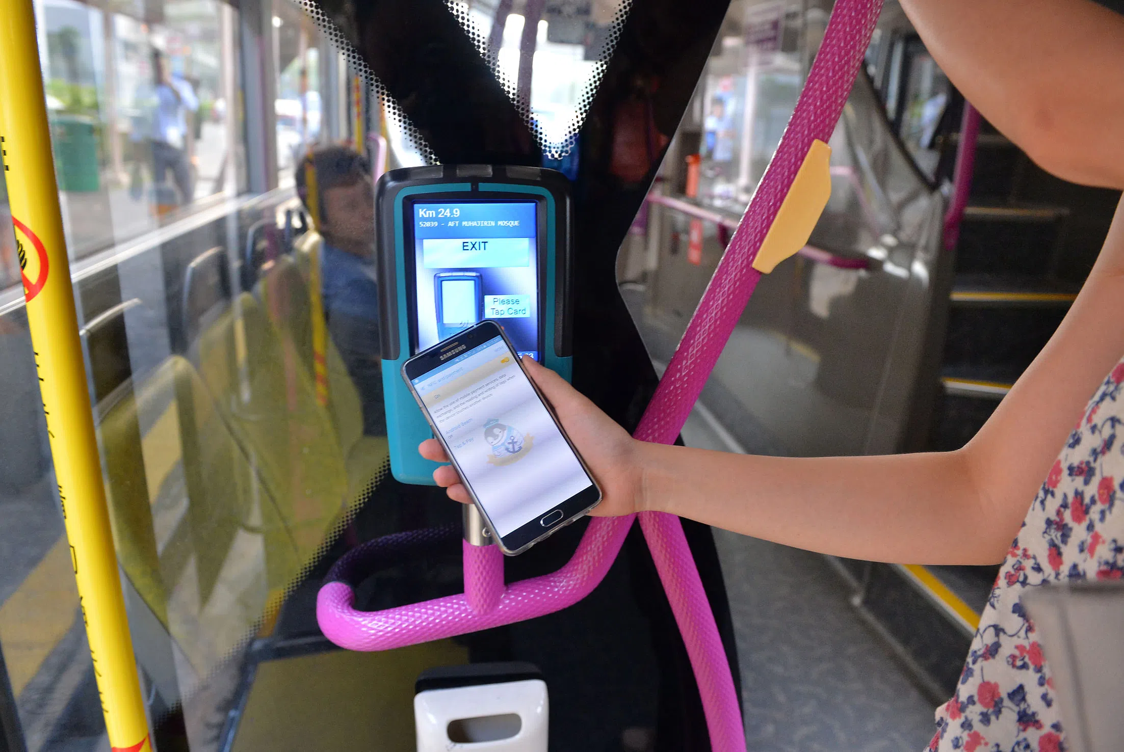 Option of paying bus, train fares via cellphone takes off - The Business  Times