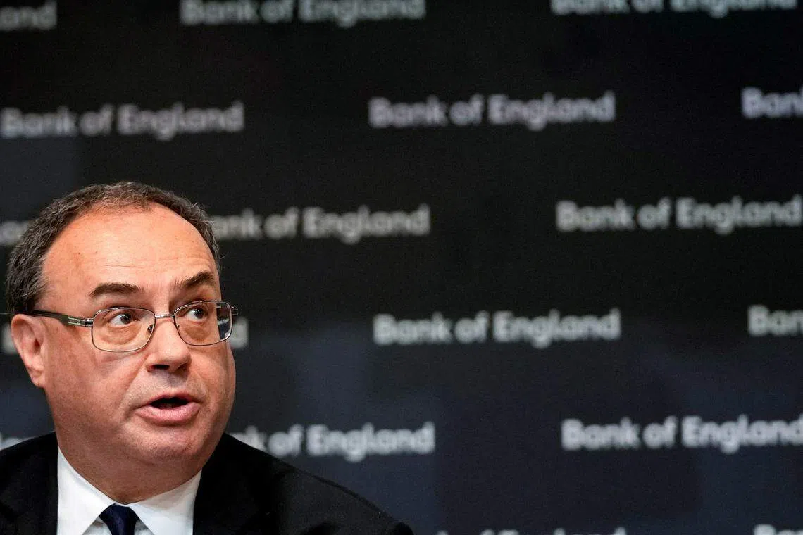 Bank of England governor Andrew Bailey says "we are not seeing a lot of sticky persistence" in inflation and "that is the judgment we have to keep coming back to".