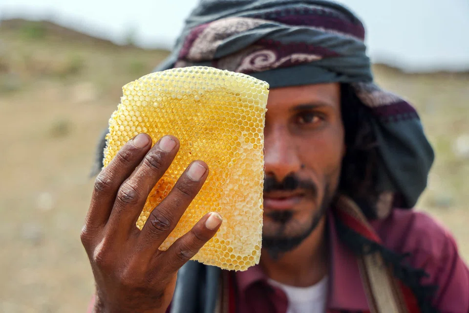 The United Nations says honey plays a “vital role” in Yemen’s economy, with 100,000 households dependent on it for their livelihoods.