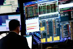 The Dow Jones Industrial Average finished 0.2 per cent lower at 33,561.81 on Tuesday.