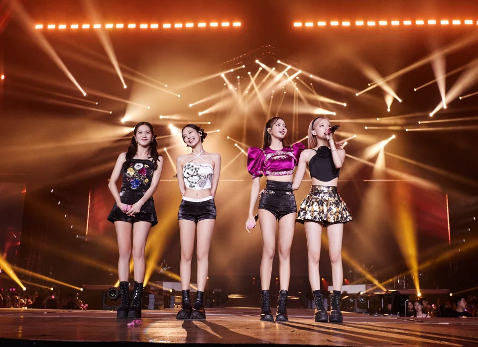 (From left) Blackpink's Jisoo, Jennie, Lisa and Rose have played to sold-out stadiums and arenas during their Born Pink world tour.