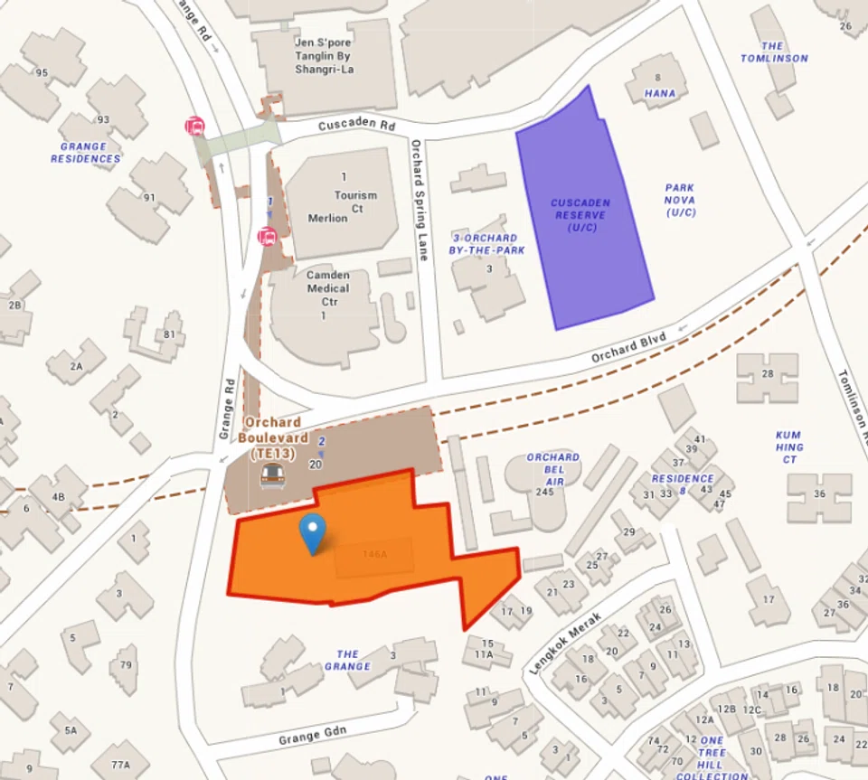 The Orchard Boulevard site is the first GLS site made available in the Orchard area since 2018. 