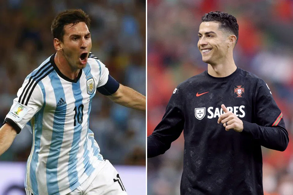 As the football world prepares to head to Qatar in 6 months' time, this World Cup is set to bookend the era in which Lionel Messi (left) and Cristiano Ronaldo have been the sport's 2 pre-eminent players.
