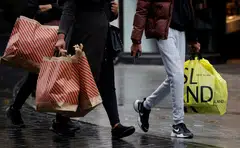 Many retailers have kept their profit outlooks unchanged despite a rise in sales at Christmas, as they remain wary of how rising prices will weigh on shoppers.