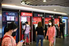 Of the three local lenders, two – DBS and OCBC – were among the biggest losers in March.