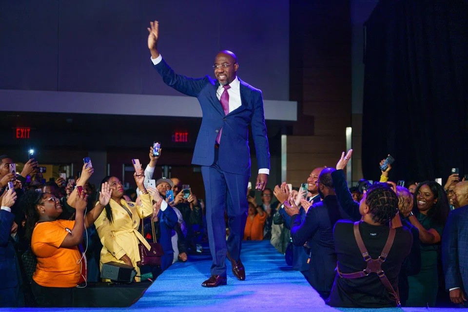 Warnock defeated GOP challenger and former football star Herschel Walker late Tuesday, giving Democrats a crucial 51-49 majority.