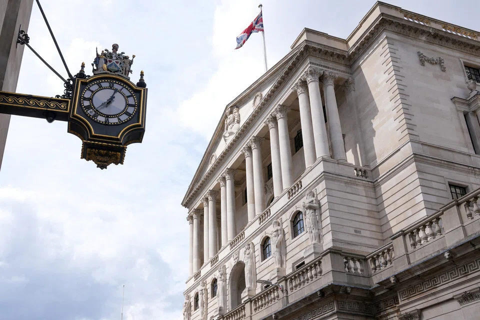 About 60 per cent of 30 forecasters in the UK expect rates from the BOE to peak at 4.5 per cent, while a third expect two more increases to 4.75 per cent. 