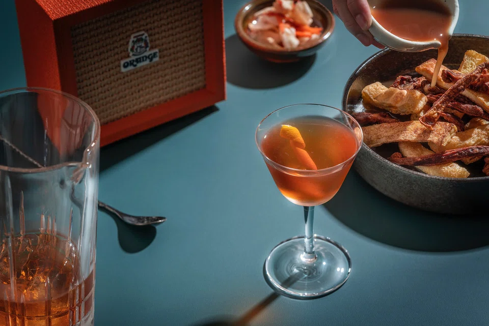 The strongest drink on the menu, A Perfect Sazerac is Stay Gold's take on an "underrated classic".