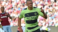 Manchester City paid £50 million for Borussia Dortmund striker Erling Haaland.