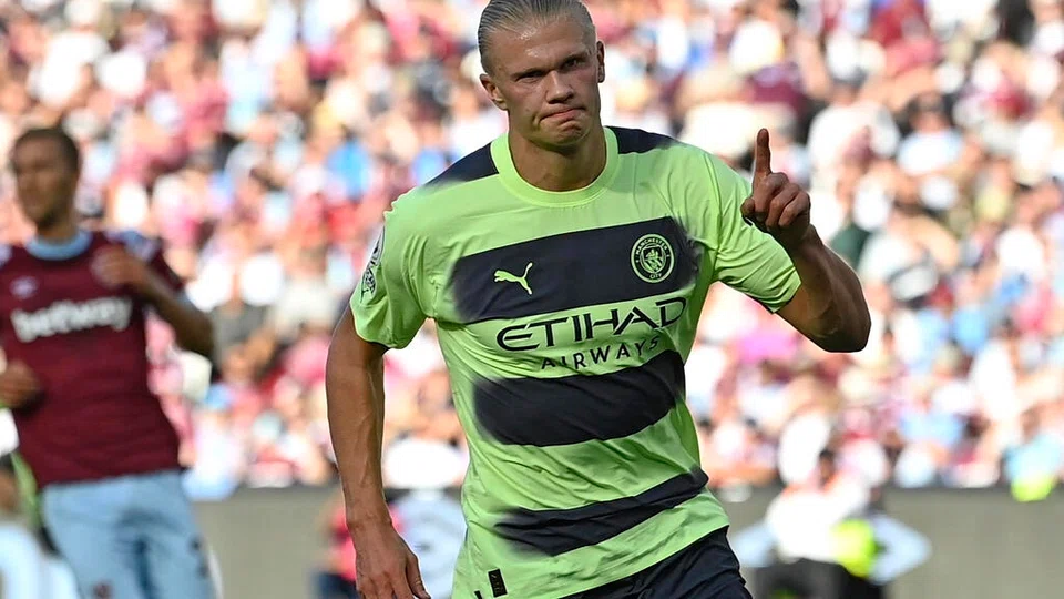 Manchester City paid £50 million for Borussia Dortmund striker Erling Haaland.