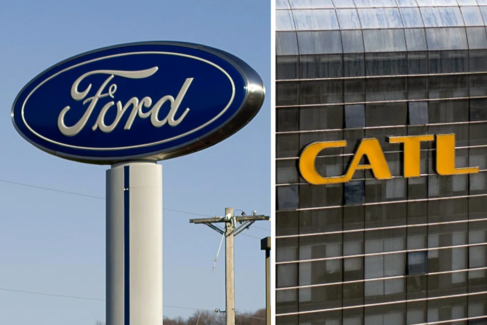 The companies are weighing a novel ownership structure under which Ford would own 100 per cent of the plant,  while CATL would operate the factory and own the technology to build the cells. 