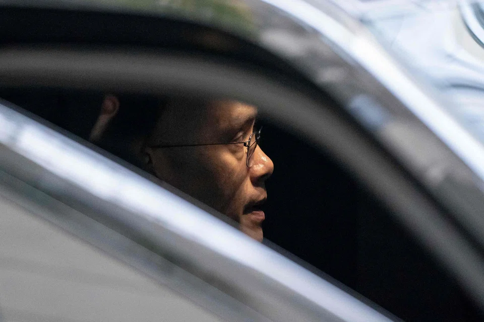 Binance CEO Changpeng Zhao leaves the US District Court on Nov 21, 2023 in Seattle, Washington. Zhao pleaded guilty to money-laundering charges.   