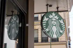 Robust sales in North America were offset by weakness in China as Starbucks reported a modest profit increase on Tuesday. 