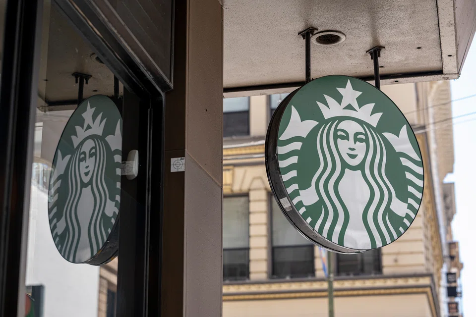 Robust sales in North America were offset by weakness in China as Starbucks reported a modest profit increase on Tuesday. 