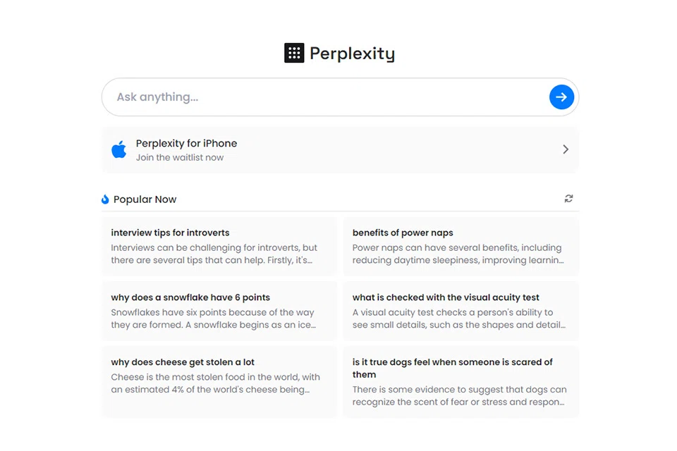 Perplexity is part of a growing wave of startups seeking to use artificial intelligence to loosen Google’s hold on online search. 