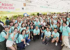 About 110 stalls at Assisi Fun Day 2023 has attracted some 10,000 visitors.