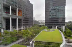 Mapletree Pan Asia Commercial Trust, which has Mapletree Business City (above) in its portfolio, will use the proceeds raised from this issuance to finance green projects. 
