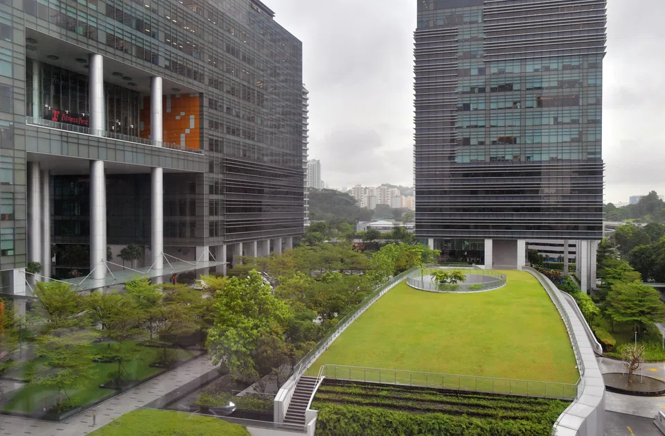 Mapletree Pan Asia Commercial Trust, which has Mapletree Business City (above) in its portfolio, will use the proceeds raised from this issuance to finance green projects. 