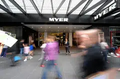 Australian department store chain Myer is claiming a breach of its lease at Myer Centre Adelaide. 
