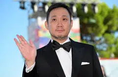 Japanese director Ryusuke Hamaguchi at the screening of "Evil Does Not Exist" during the 80th annual Venice International Film Festival, in Venice on Sep 4. 