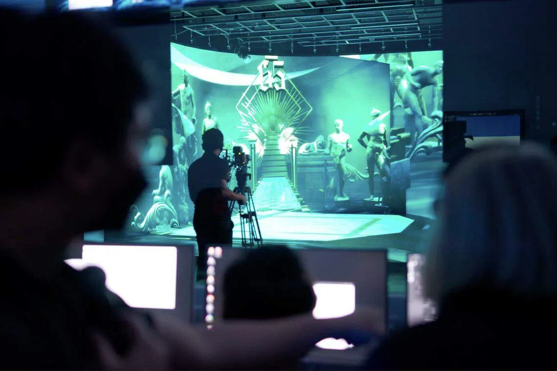 The studio uses high-end virtual production technology, and will help businesses create customatised immersive media productions. 