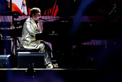 Elton John, 76, known for his glittery outfits and iconic glasses, is nearing the end of his final tour, of which Glastonbury will represent the last British show.