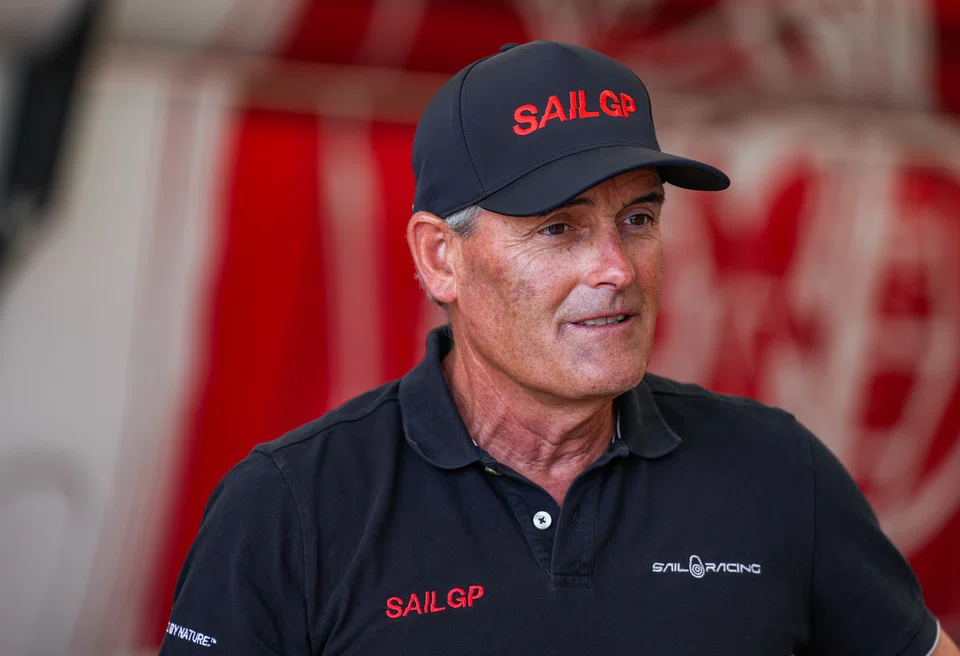 Russell Coutts, SailGP chief executive officer, and a world champion yatchsman from New Zealand.