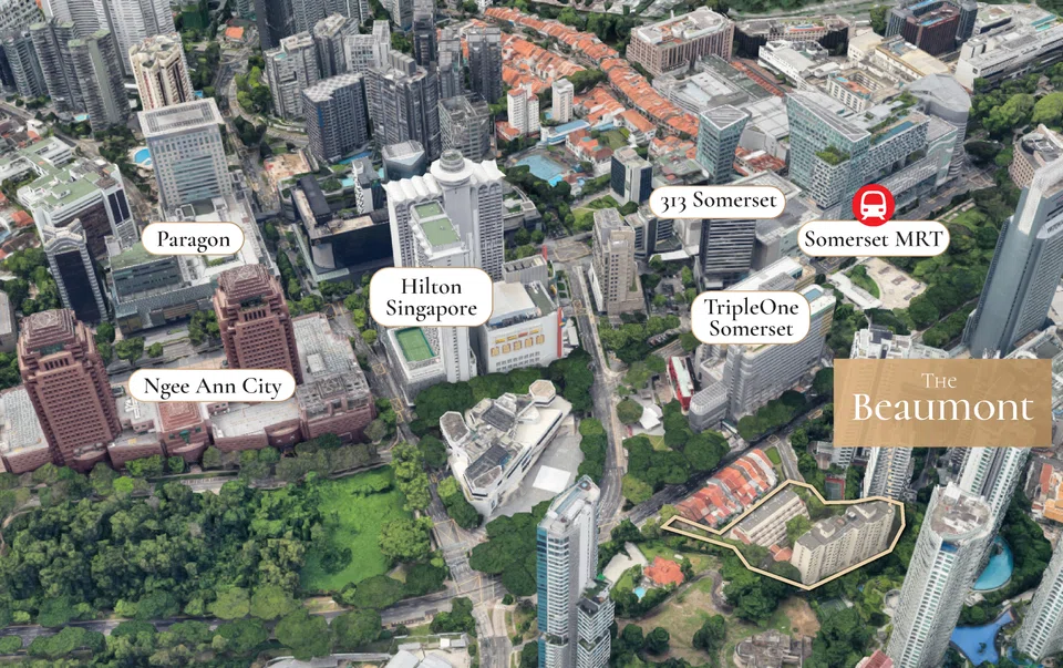 Sitting on a 74,739 square feet site, the freehold boutique development comprises 64 units spread across a 5-storey and a 10-storey tower.