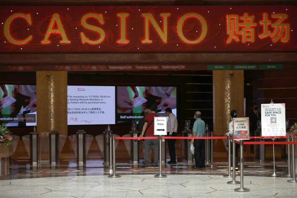 Genting Singapore, the operator of Resorts World Sentosa, was one of the top STI losers on Friday.