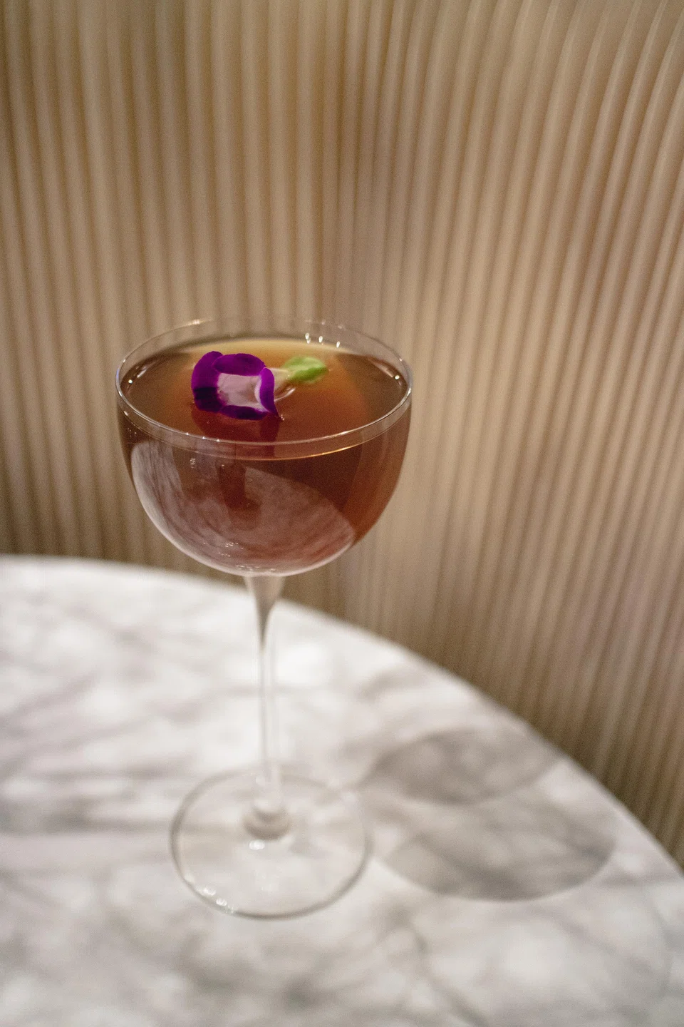 FiftyFive Coffee Bar's initial cocktail menu is themed after the seven seas. The Indian, for instance, features spices ranging from garam masala to sansho pepper.