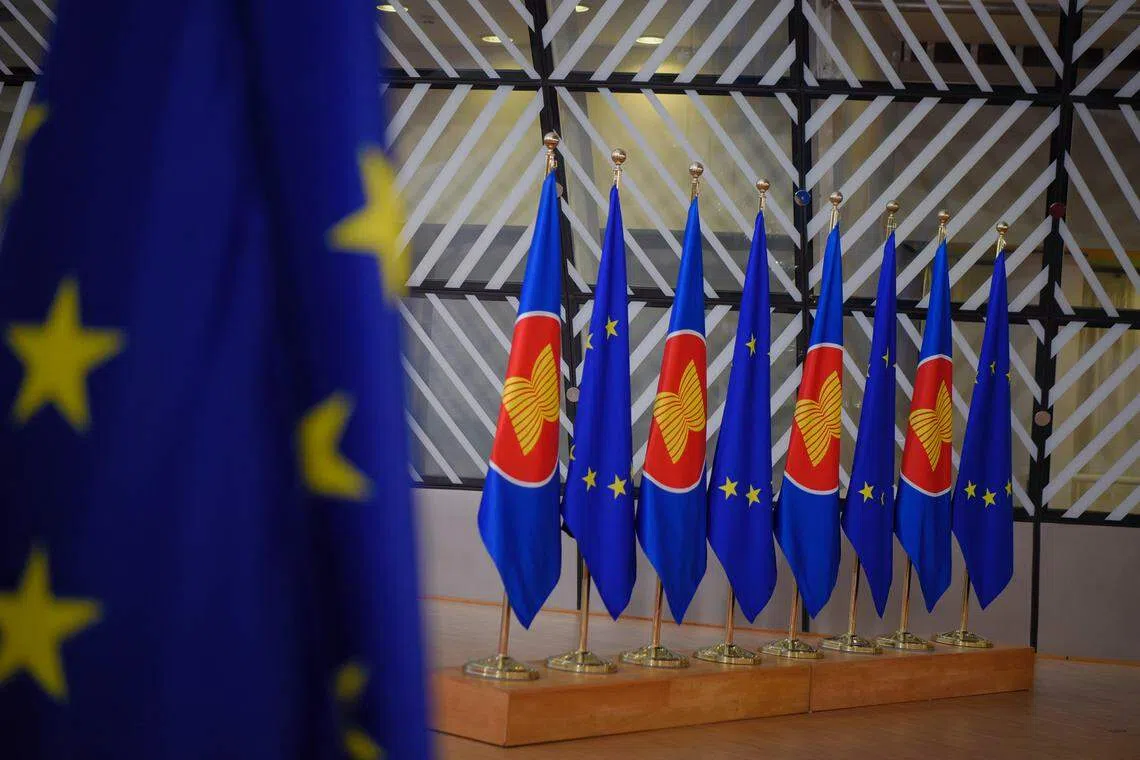 Strategic partners : The 24th EU-Asean ministerial meeting will take place in Brussels on Feb 2, 2024.