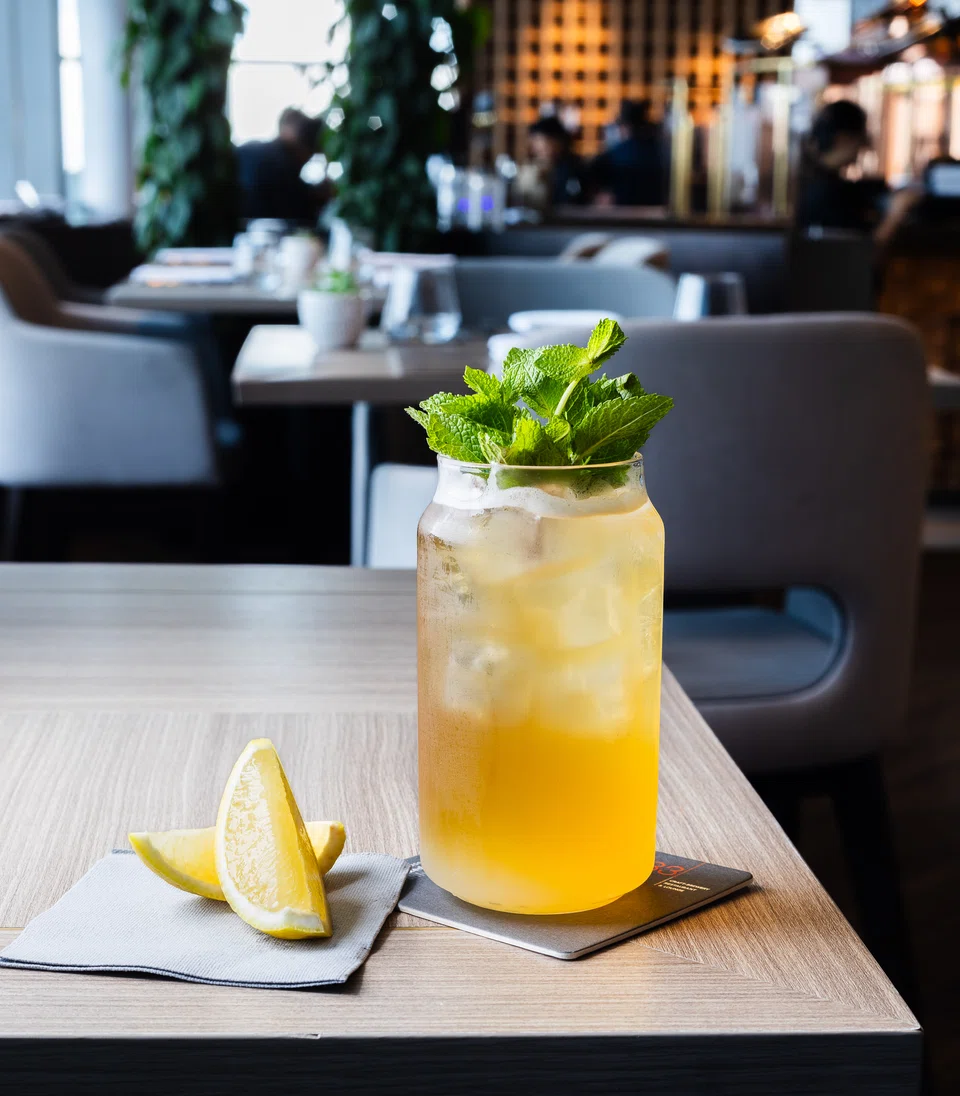 The Blond-ie, which uses LeVeL33's Blond Lager, is a favourite at the microbrewery.