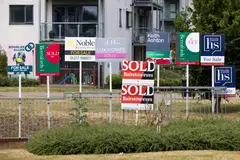 While mortgage rates have eased in recent months, home buyers and those who refinance their mortgages still must pay much higher costs than they did a year ago.