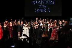 Sunday’s final staging of Phantom of the Opera at the Majestic Theatre off Times Square was performance number 13,981. 