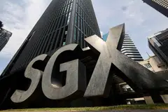 On the Singapore Exchange, losers outnumber gainers 64 to 41.