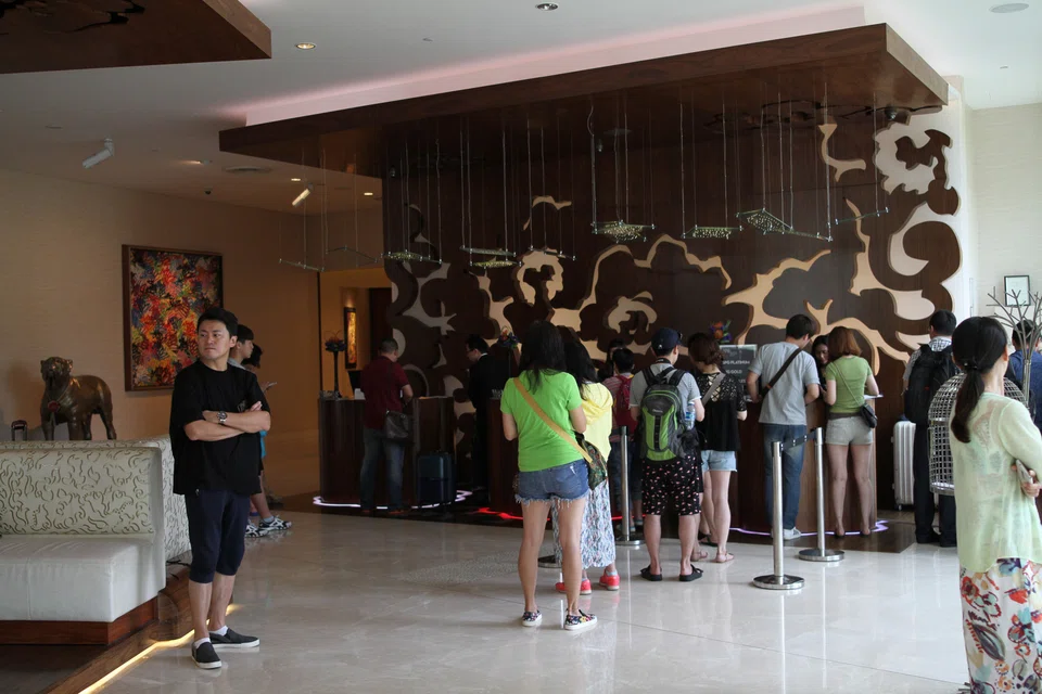 Hotel occupancy rates have climbed to 83.6 per cent in February, from 70.4 per cent in the previous month.