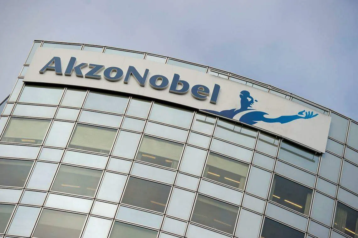 Akzo Nobel rejects improved bid from US rival PPG