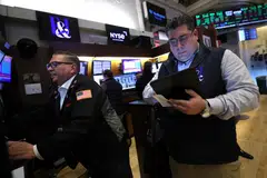 The Dow Jones Industrial Average falls 7.31 points, or 0.02 per cent, at the open to 39,774.06.