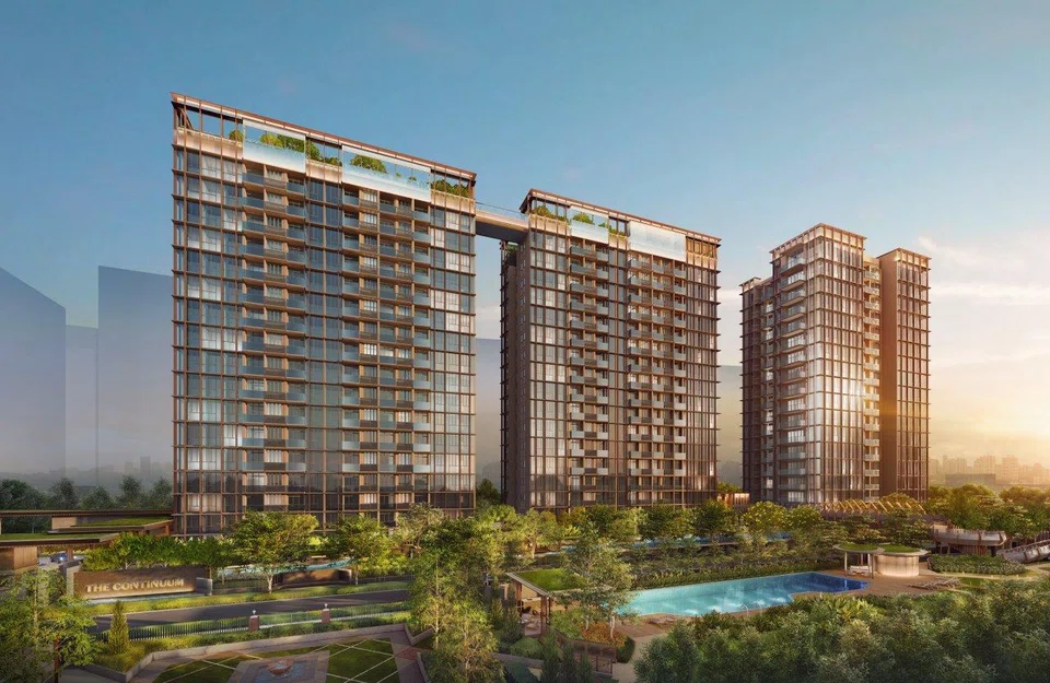 The Continuum will house 816 units in six blocks on a site off Tanjong Katong Road.