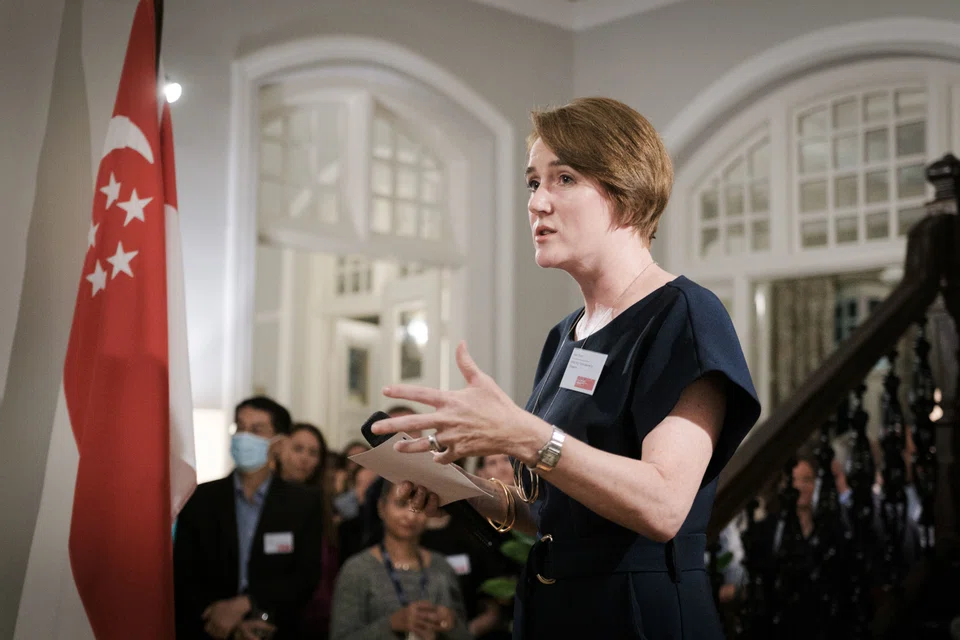 British High Commissioner to Singapore Kara Owen: "Seventy per cent of the services (that the UK) exports to Singapore is delivered digitally, so it’s really a big deal in terms of how our trade is made up."