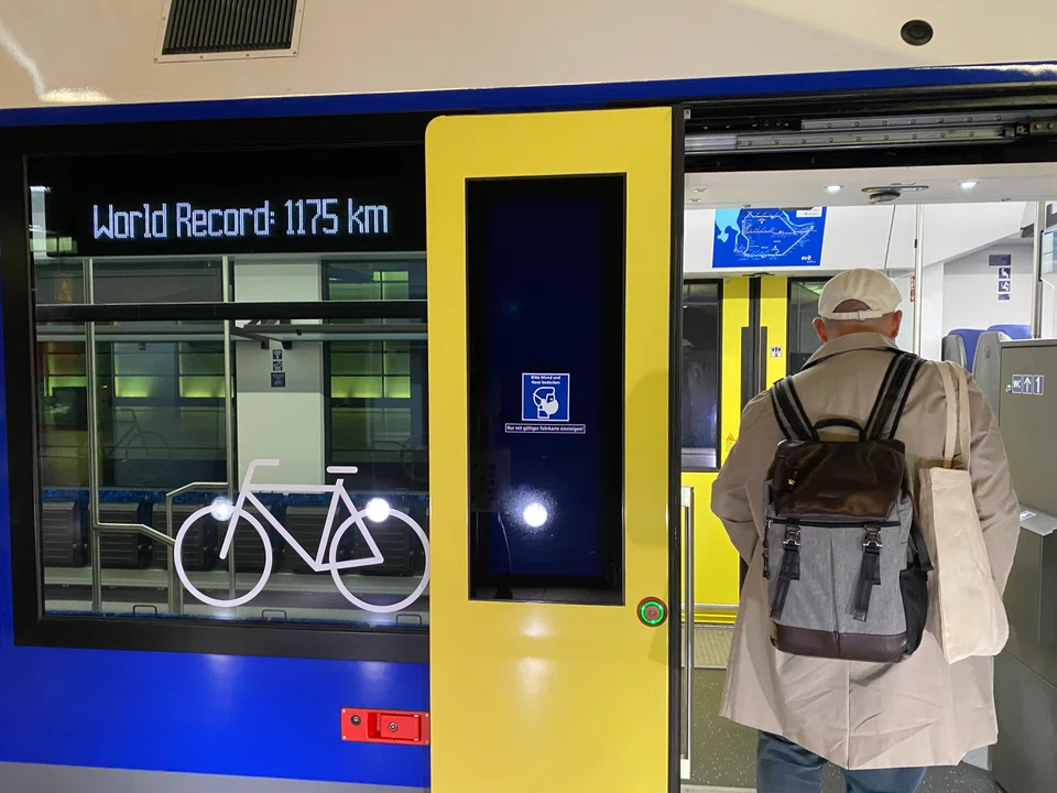 The Coradia iLint is the world’s first passenger train to be powered by hydrogen. On Thursday (Sep 15), it successfully travelled 1,175km without refueling its hydrogen tank.